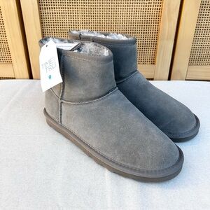 Time & Tru Winter Boots - Gray